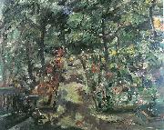 Lovis Corinth Garten in Berlin-Westend oil painting